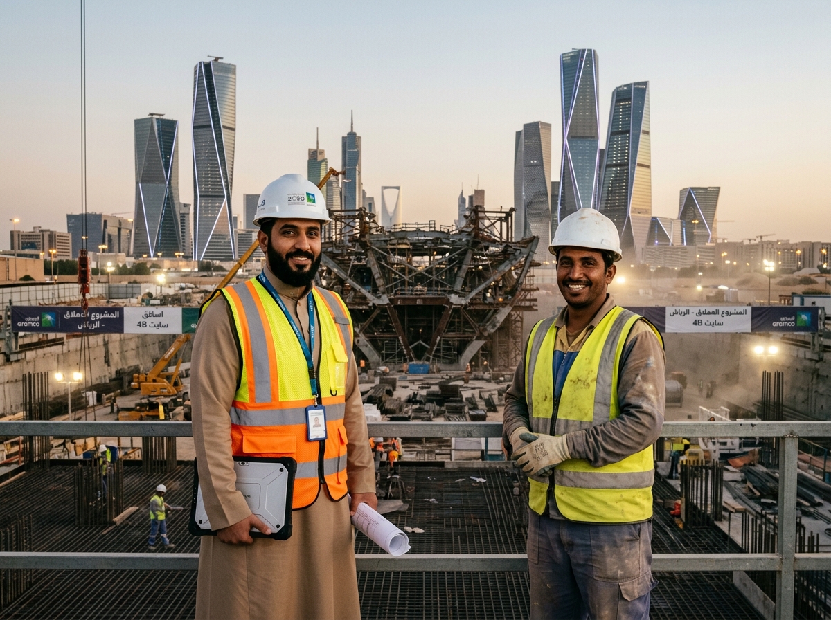 عامل بناء وتشييد - Construction Worker